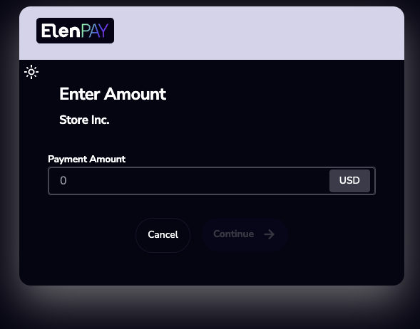 Deposit Widget